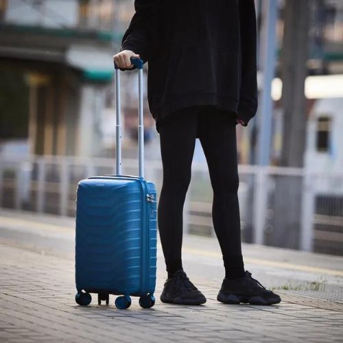 Cestovná taška na palubu KADVA Sancho 38 l modrá