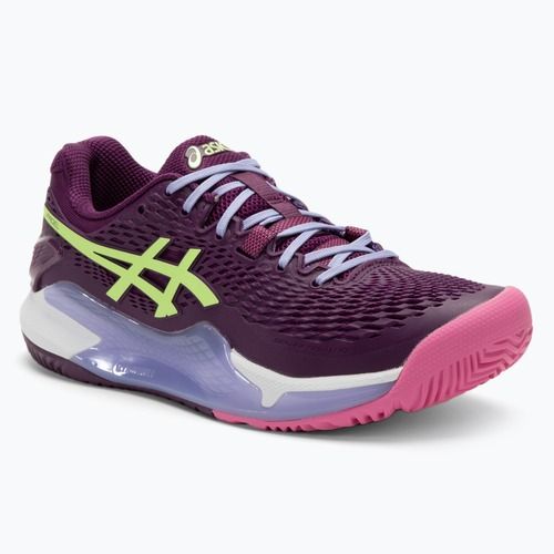 Dámska pádlová obuv ASICS Gel-Resolution 9 deep mauve/lime green