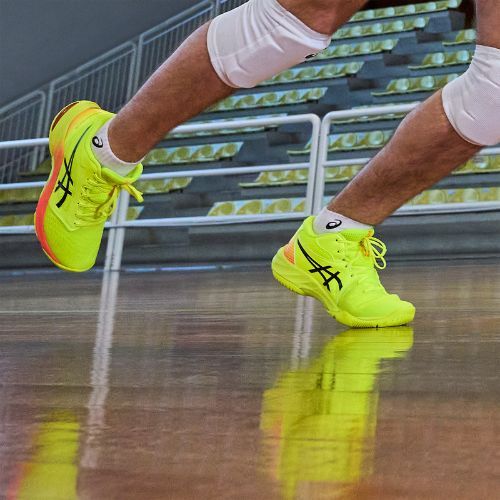 Pánska obuv ASICS Netburner Ballistic FF 3 Paris safety yellow/black