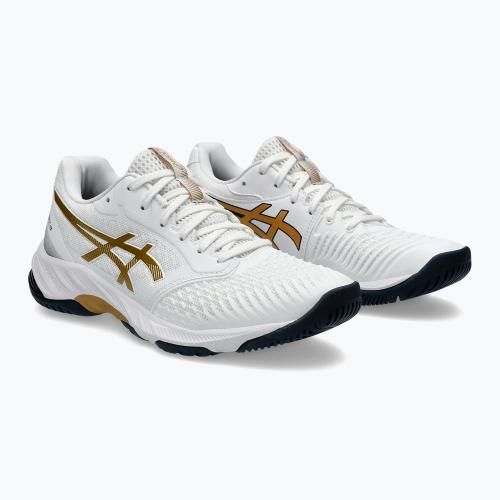 Dámska obuv ASICS Netburner Ballistic FF 3 white/pure gold