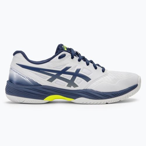 Pánska squashová obuv ASICS Gel-Court Hunter 3 white/blue expanse