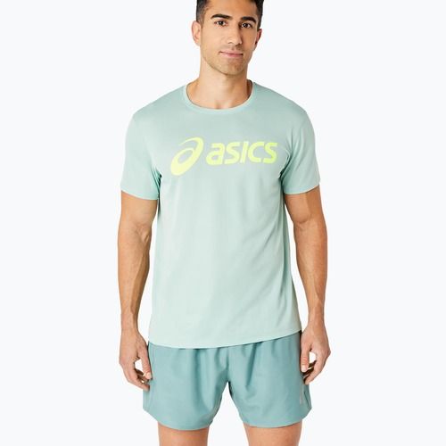 Pánske bežecké tričko ASICS Core Top light celadon/safety yellow