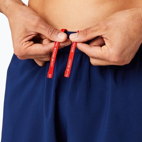 Pánske šortky na behanie ASICS Road 2-N-1 5IN blue expense / birch