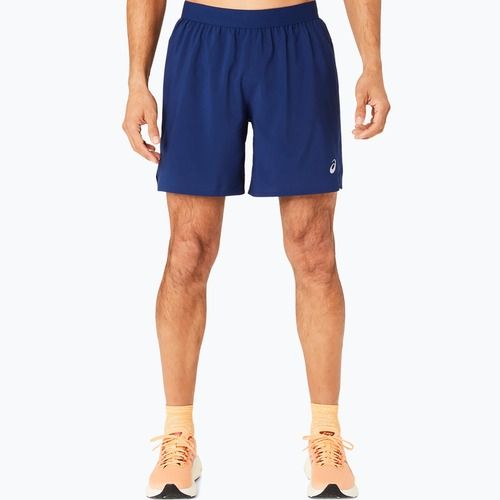 Pánske šortky na behanie ASICS Road 2-N-1 7IN blue expanse / midnight