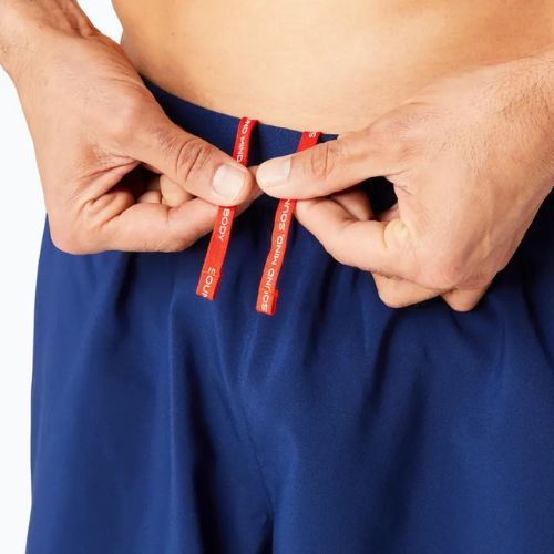 Pánske šortky na behanie ASICS Road 5IN blue expanse