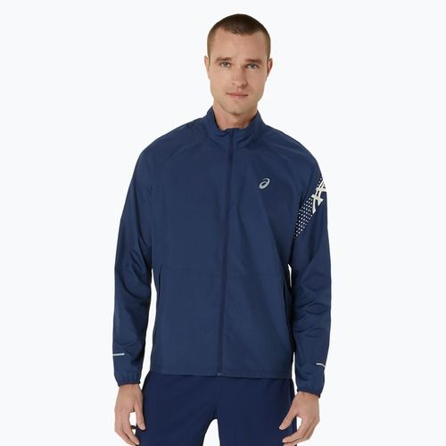 Pánska bežecká bunda ASICS Icon blue expanse / birch