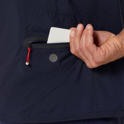 Pánska vesta na behanie  ASICS Metarun Packable Gilet midnight