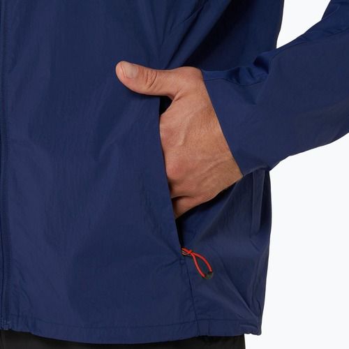 Pánska bežecká bunda ASICS Road Packable blue expense
