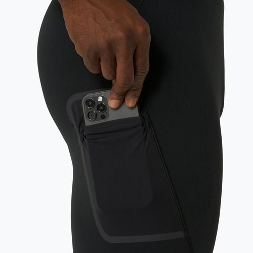 Pánske bežecké legíny ASICS Road Winter performance čierne