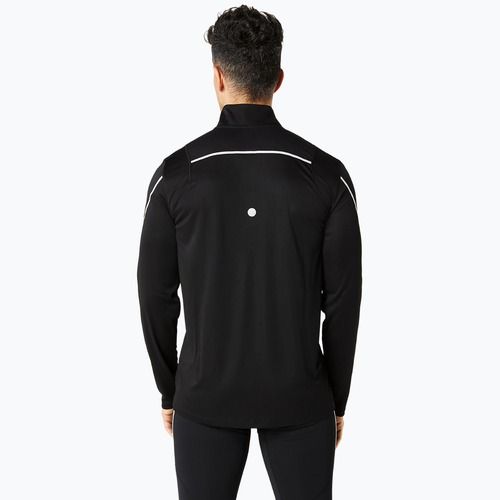 Pánsky bežecký rukáv ASICS Road Lite-Show 1/2 Zip performance black