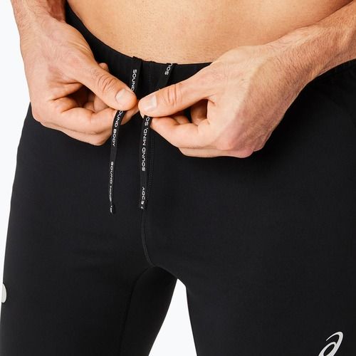 Pánske bežecké legíny ASICS Road Lite-Show performance čierne 