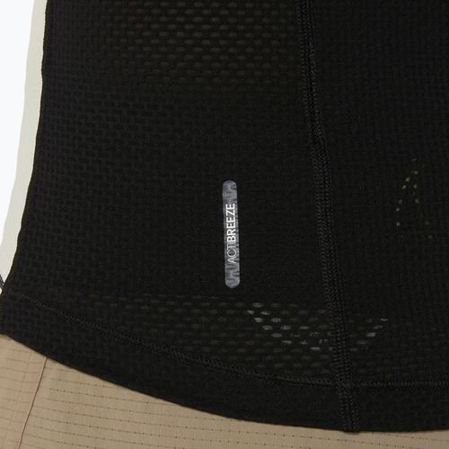 Dámske bežecké tričko ASICS Fuijtrail top oatmeal/performance black