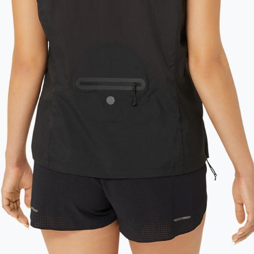 Dámska vesta na behanie ASICS Metarun Packable Gilet performance black