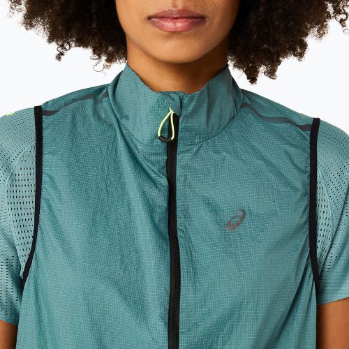 Dámska vesta na behanie ASICS Metarun Packable Gilet celadon