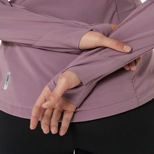 Dámska bežecká bunda ASICS Road Winter dusty mauve