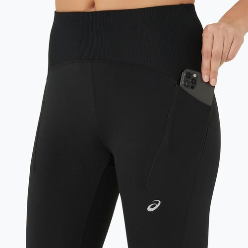 Dámske bežecké legíny ASICS Road Winter High Waist performance black