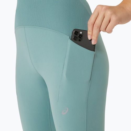 Dámske bežecké legíny ASICS Road Winter High Waist celadon
