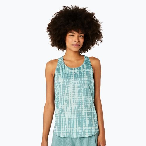 Dámske bežecké tielko ASICS Road All Over Print Tank light celadon