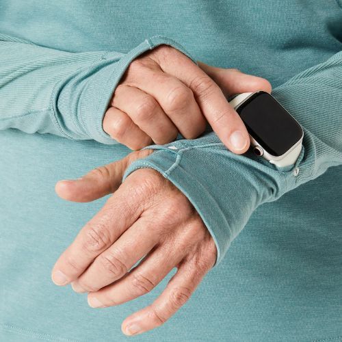 Dámska bežecká mikina ASICS Metarun Winter LS Hoodie celadon