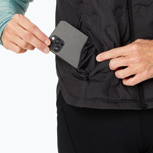 Dámska vesta na behanie ASICS Nagino Run Padded Gilet performance black