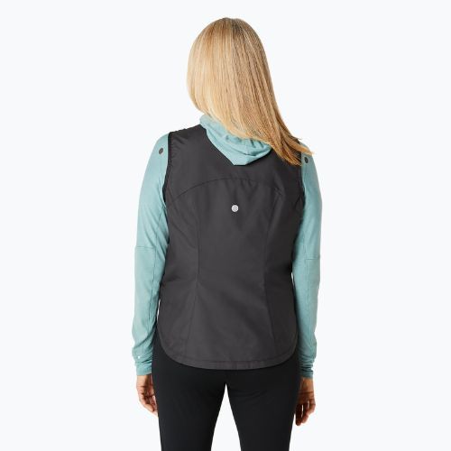 Dámska vesta na behanie ASICS Nagino Run Padded Gilet performance black