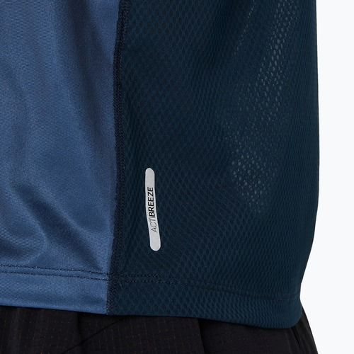 Dámske bežecké tielko ASICS Light Graphic Tank francúzska modrá/bezpečne žltá