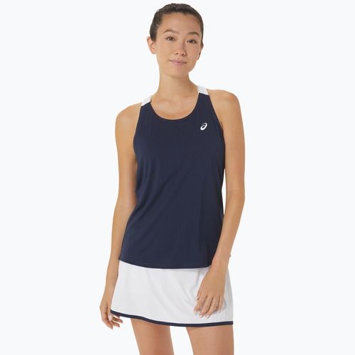 Dámske tielko ASICS Court Tennis Tank midnight/brilliant white
