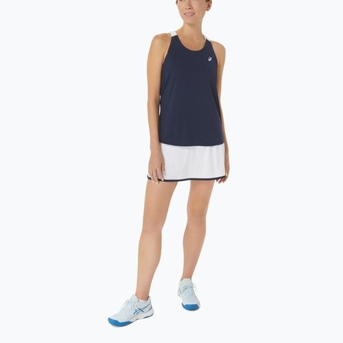Dámske tielko ASICS Court Tennis Tank midnight/brilliant white