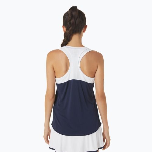 Dámske tielko ASICS Court Tennis Tank midnight/brilliant white