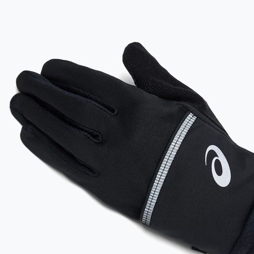 Pánske rukavice ASICS  Wind-Block Running performance black