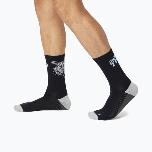 Ponožky na behanie ASICS Performance Run Crew midnight/bright cyan