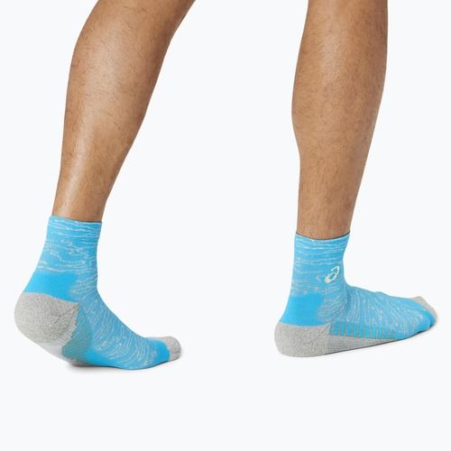 Ponožky na behanie ASICS Performance Run Quarter digital aqua