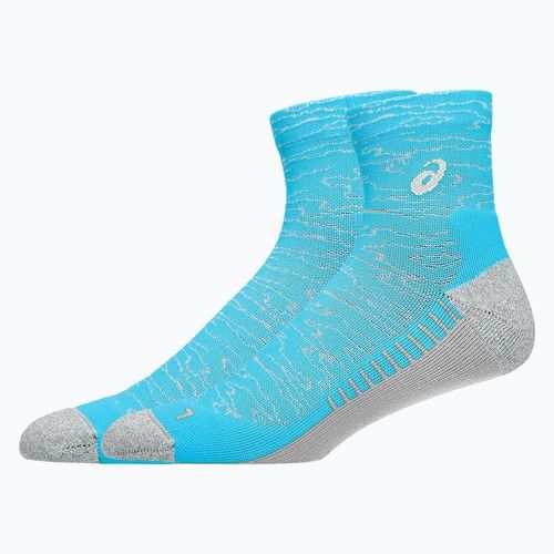 Ponožky na behanie ASICS Performance Run Quarter digital aqua