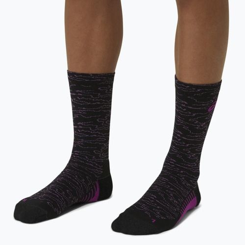 Ponožky na behanie ASICS Performance Run Crew bold magenta