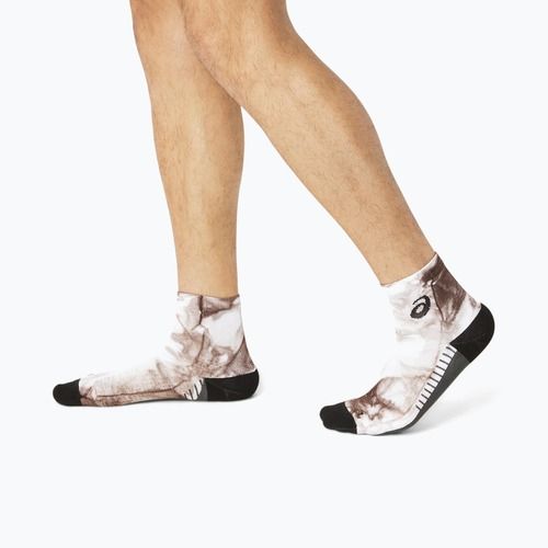 Ponožky na behanie ASICS Performance Run Quarter pepper