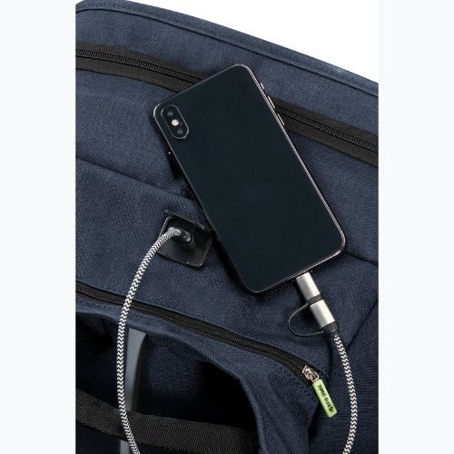 Samsonite Securipack 30 l eclipse blue mestský batoh