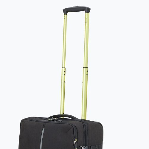Cestovný kufor Samsonite Securipack 39 l čierna oceľ