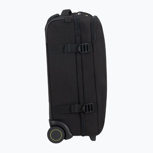 Cestovný kufor Samsonite Securipack 39 l čierna oceľ
