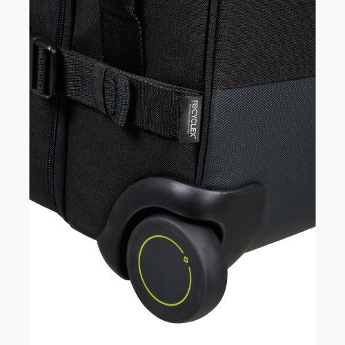 Cestovný kufor Samsonite Securipack 39 l čierna oceľ