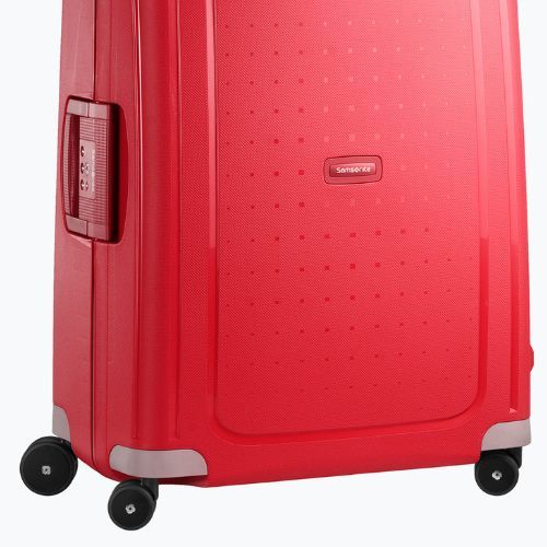 Cestovný kufor Samsonite S'cure Spinner 79 l purpurovo červený