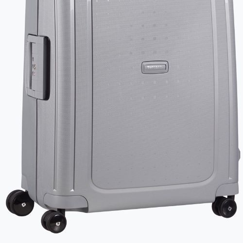 Cestovný kufor Samsonite S'cure Spinner 79 l strieborný