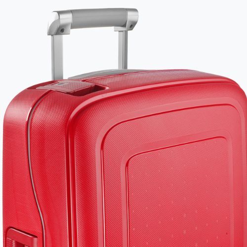 Cestovný kufor Samsonite S'cure Spinner 34 l purpurovo červený