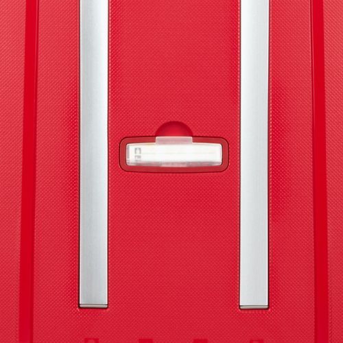 Cestovný kufor Samsonite S'cure Spinner 34 l purpurovo červený