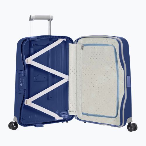 Cestovný kufor Samsonite S'cure Spinner 34 l tmavomodrý