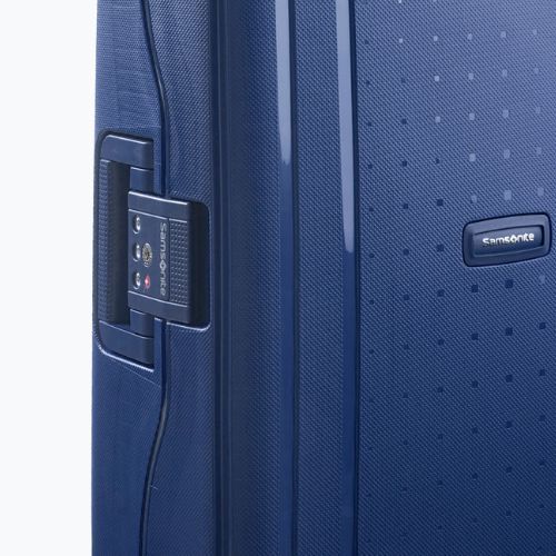 Cestovný kufor Samsonite S'cure Spinner 34 l tmavomodrý