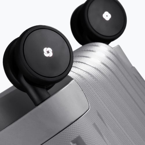 Cestovný kufor Samsonite S'cure Spinner 34 l strieborný