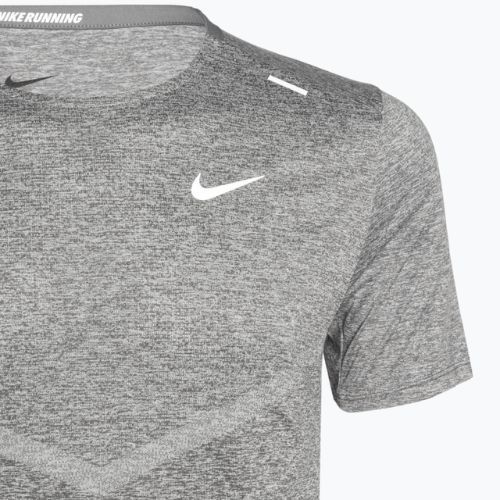 Pánske bežecké tričko Nike Dri-Fit Rise 365 smoke grey/heather