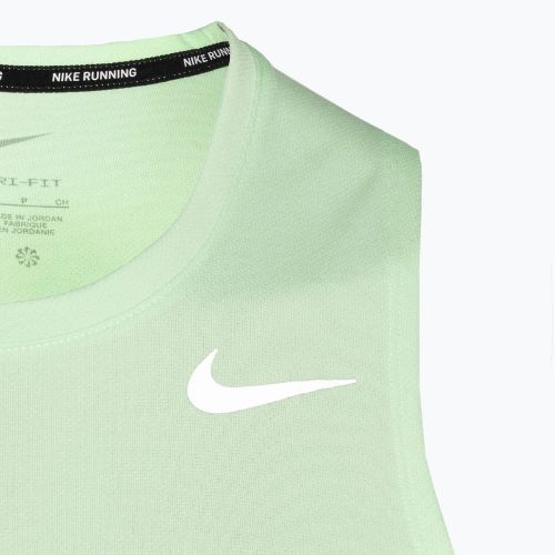 Pánske bežecké tielko Nike Dri-Fit Miler vapor green