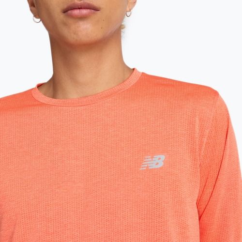 Pánsky longsleeve New Balance Athletics neo flame heather