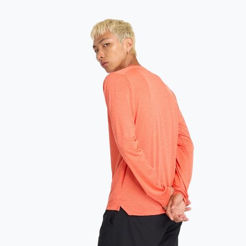 Pánsky longsleeve New Balance Athletics neo flame heather